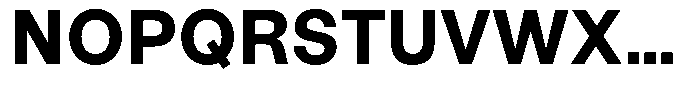 Marblis Extrabold Font UPPERCASE