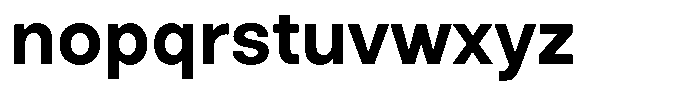 Marblis Extrabold Font LOWERCASE
