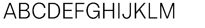 Marblis Light Font UPPERCASE
