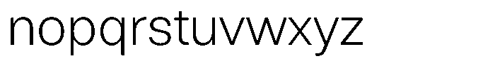 Marblis Light Font LOWERCASE