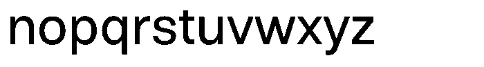 Marblis Medium Font LOWERCASE