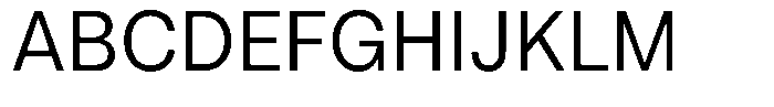 Marblis Regular Font UPPERCASE