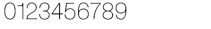 Marblis Thin Font OTHER CHARS