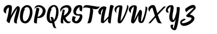 Marborn Font UPPERCASE