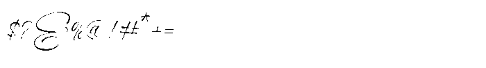 Marc & Amorist Script Font OTHER CHARS