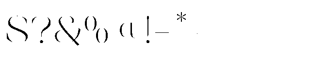 Marc & Amorist Serif Font OTHER CHARS