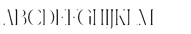 Marc & Amorist Serif Font UPPERCASE