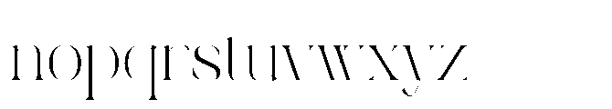 Marc & Amorist Serif Font LOWERCASE