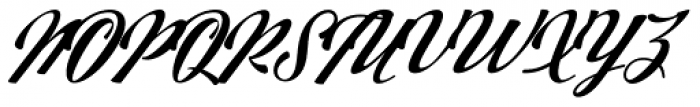 Marceline Regular Font UPPERCASE