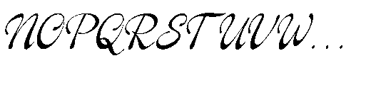 Marcella Wishes Font UPPERCASE