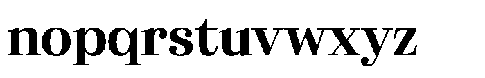 Marchise Bold Font LOWERCASE