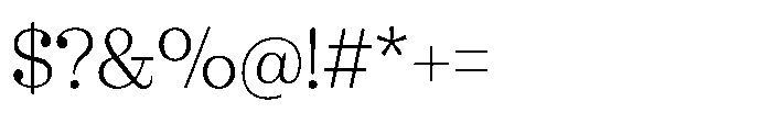 Marchise Light Font OTHER CHARS