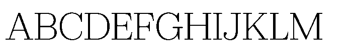 Marchise Light Font UPPERCASE