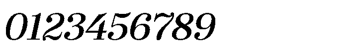 Marchise Medium Italic Font OTHER CHARS