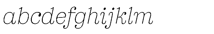 Marchise Thin Italic FONT