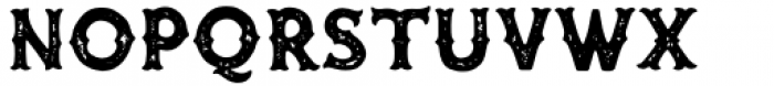 Marclane Spurs Stamp Font LOWERCASE