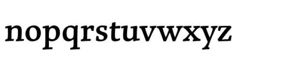 Marco Cyrillic SemiBold Font LOWERCASE