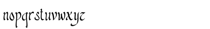 Mardania Font LOWERCASE