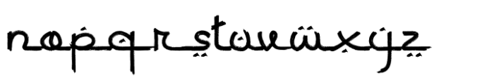 Mardin Regular Font LOWERCASE