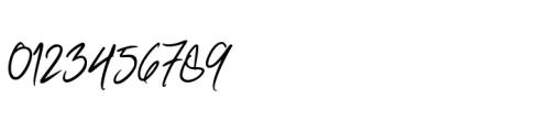 Marfimo Signature Regular Script Font OTHER CHARS