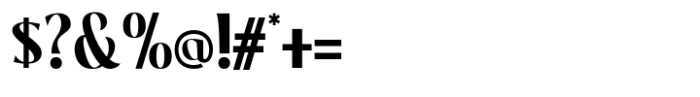 Marga Regular Font OTHER CHARS