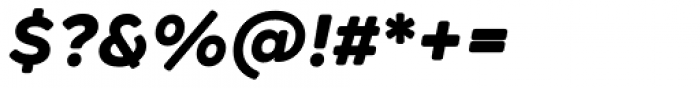 Margem Rounded XBold Italic Font OTHER CHARS