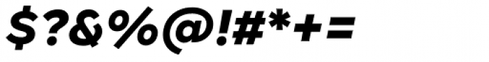 Margem XBold Italic Font OTHER CHARS