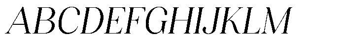 Margena Font UPPERCASE