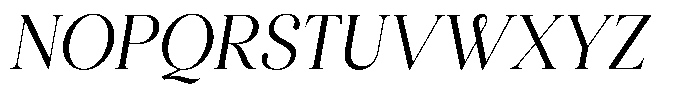 Margena Font UPPERCASE