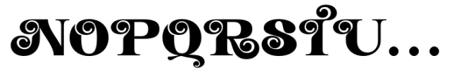 Marghata Font UPPERCASE