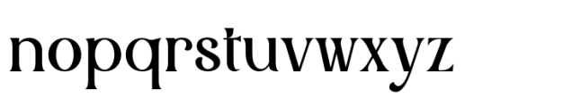 Margia Font LOWERCASE