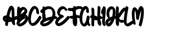 Margint Shadow Font UPPERCASE