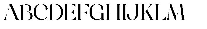 Margline Font UPPERCASE