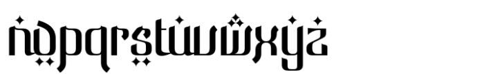 Marhab Ramadan Font LOWERCASE