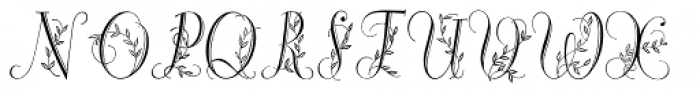 Maria-Balle-Initials Font LOWERCASE