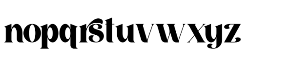 Mariana Regular Font LOWERCASE