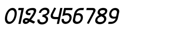 Marically Slant Font OTHER CHARS