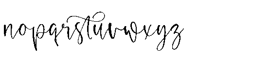 Marigold Sacred Regular Font LOWERCASE