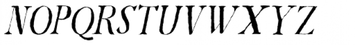 Mariken Italic Font UPPERCASE
