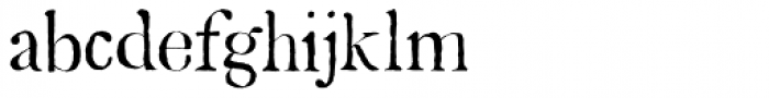 Mariken Regular Font LOWERCASE