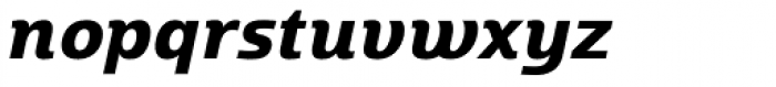 Marintas Bold Italic Font LOWERCASE