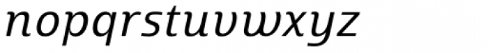 Marintas Italic Font LOWERCASE