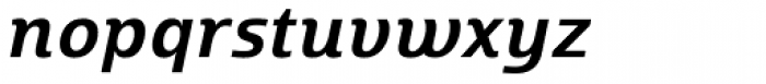 Marintas SemiBold Italic Font LOWERCASE