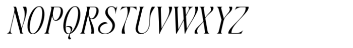 Marione Italic Font UPPERCASE