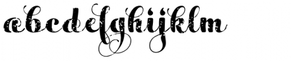 Maris Rough Black Font LOWERCASE