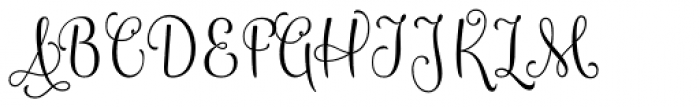 Maris Thin Font UPPERCASE