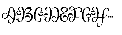 Marisa Valentine Italic Marisa Valentine Regular Font UPPERCASE