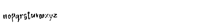 Marisol Scribla Cyrillic Font LOWERCASE