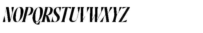 Maristores Italic Font UPPERCASE