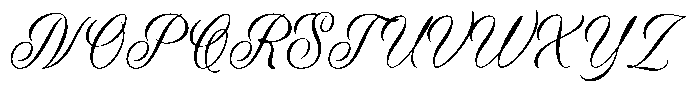 Marivelle Font UPPERCASE